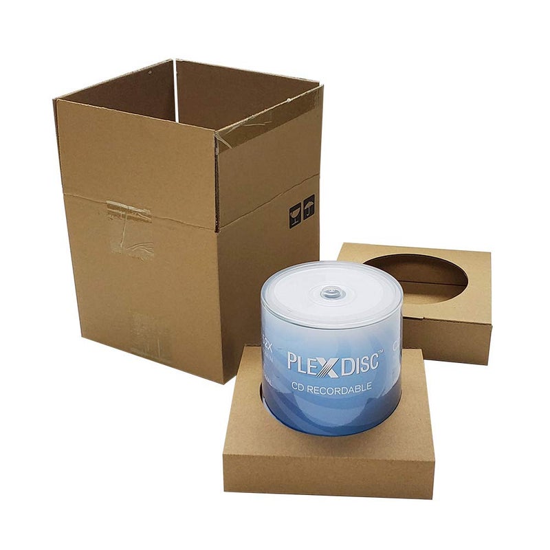 PlexDisc CD-R 700MB 52X White Thermal Hub Printable - 100 Disc Spindle (FFP) - 631-415-BX - Image 3